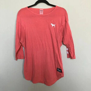 VS PINK Coral Orange Tunic Top